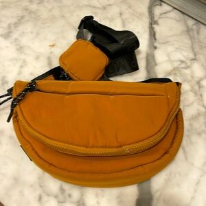 Free People FP Movement Hit The Trails Sling Bag NWOT rust color